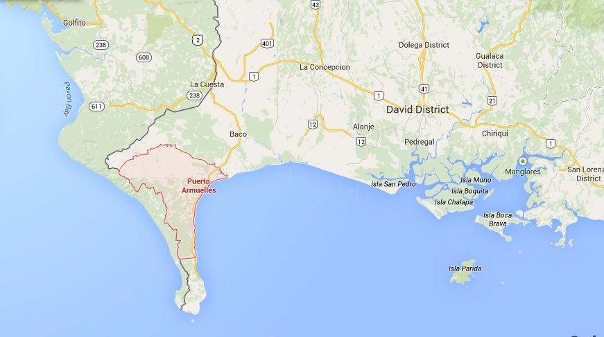 puerto google map